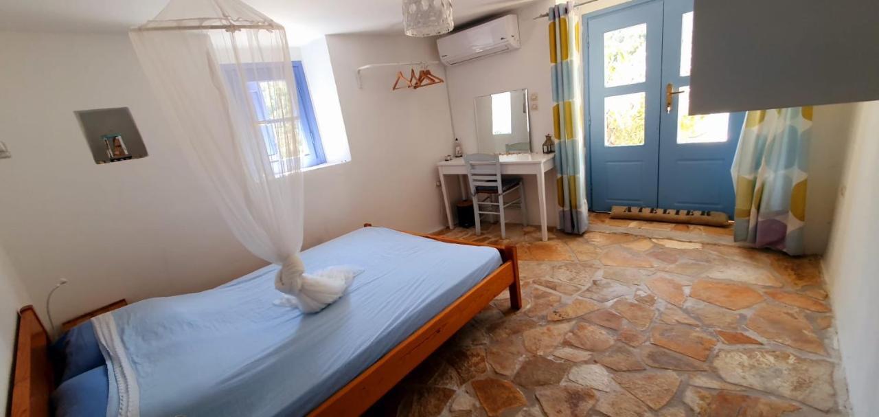Maison Charme Avec Piscine Privee, Pres De La Mer A Sappounakeika, Tyros Sapounakeika ภายนอก รูปภาพ