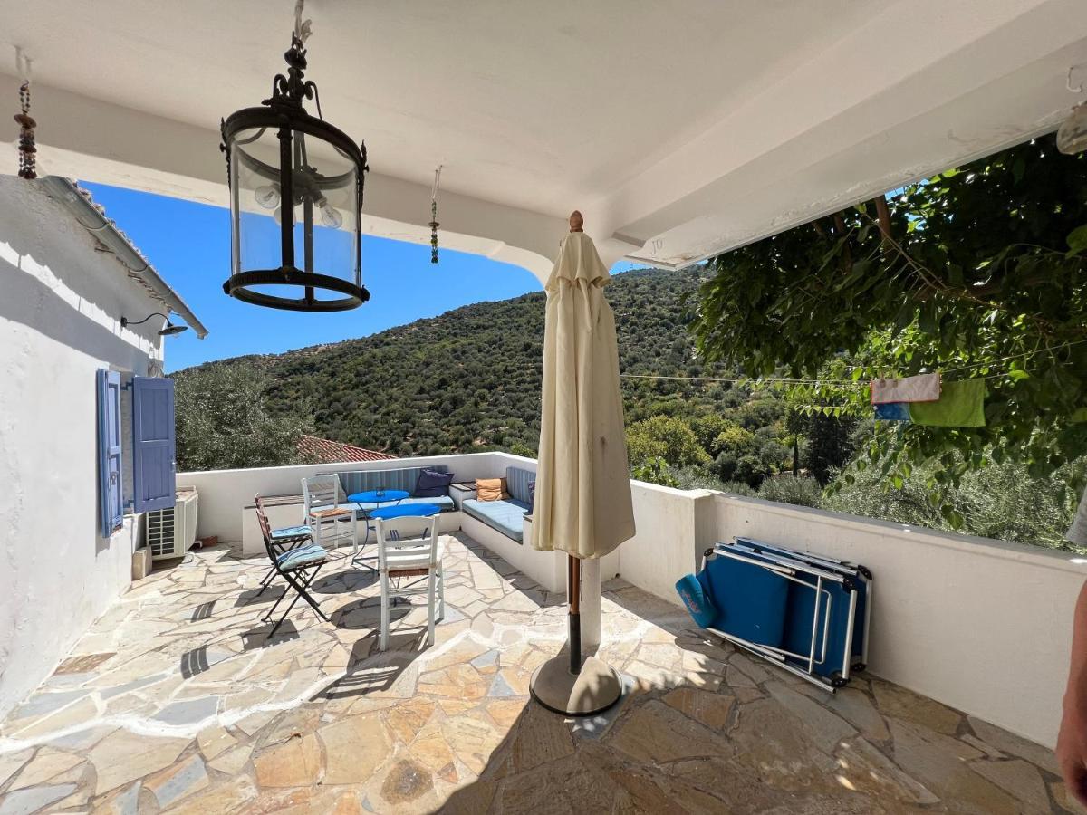 Maison Charme Avec Piscine Privee, Pres De La Mer A Sappounakeika, Tyros Sapounakeika ภายนอก รูปภาพ